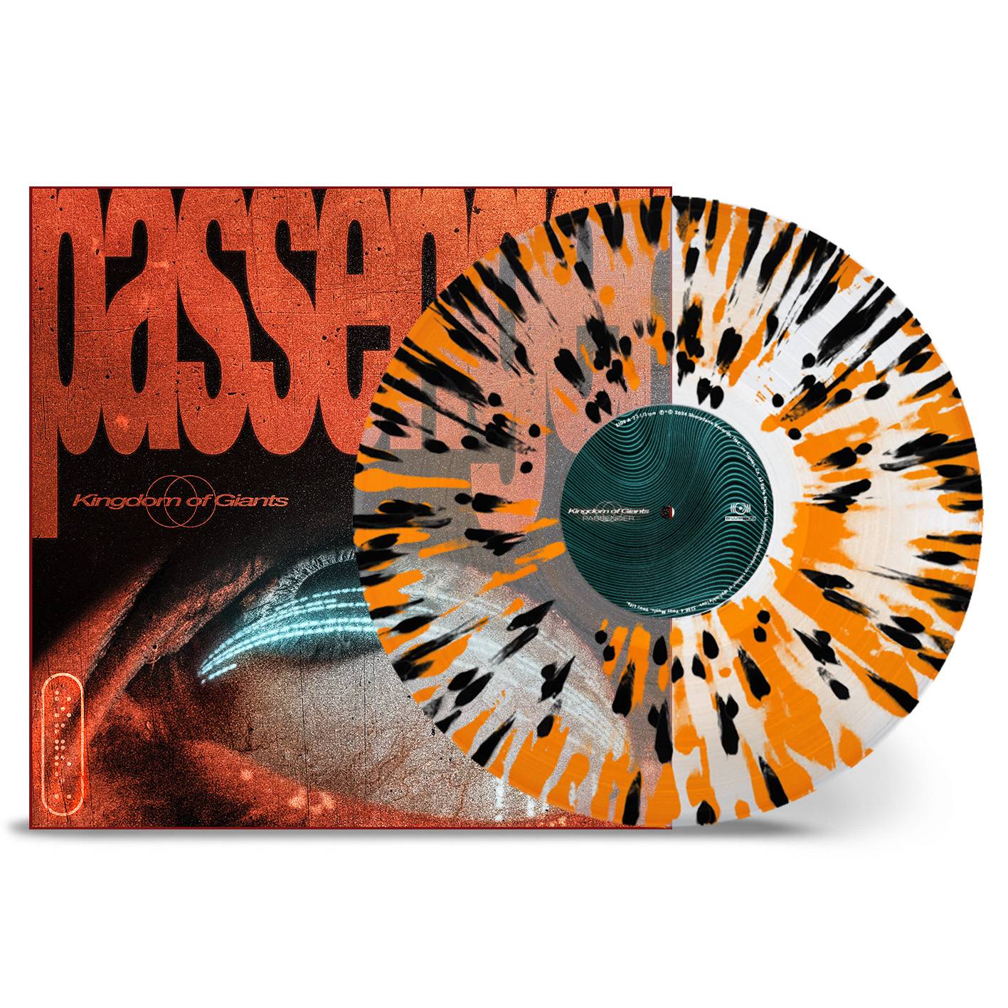 Kingdom Of Giants - Passengers LP (CLEAR BLACK ORANGE Splatter).jpg
