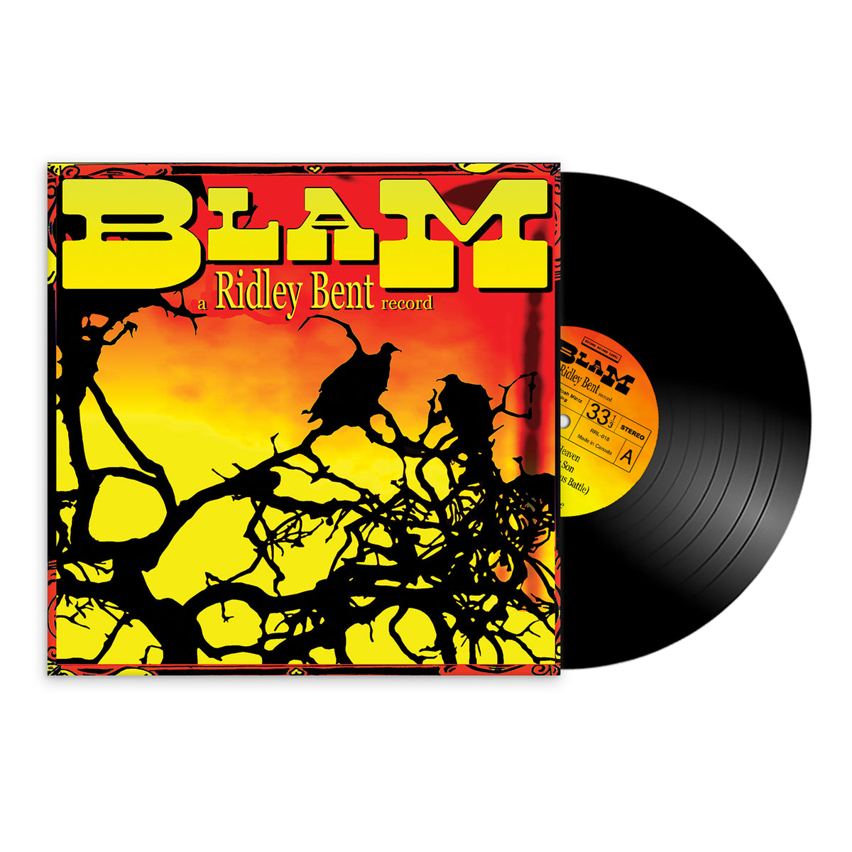 Ridley Bent – Blam! LP packshot