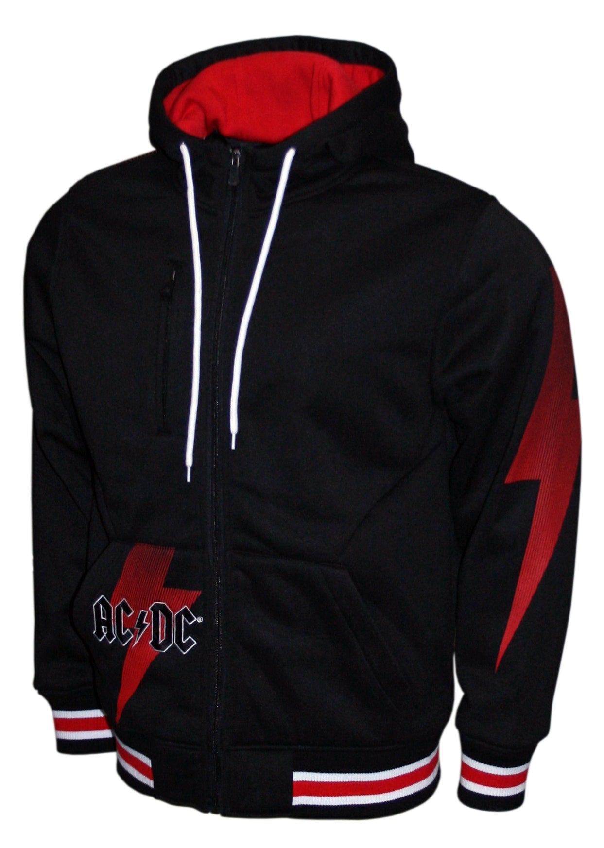 AC/DC - Bolt Dk Po Hoodie Slv Bk Product Image