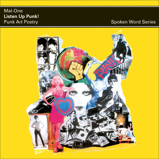 Listen Up Punk! Punk Art Poetry - Spoken Word Album - RSD 2024