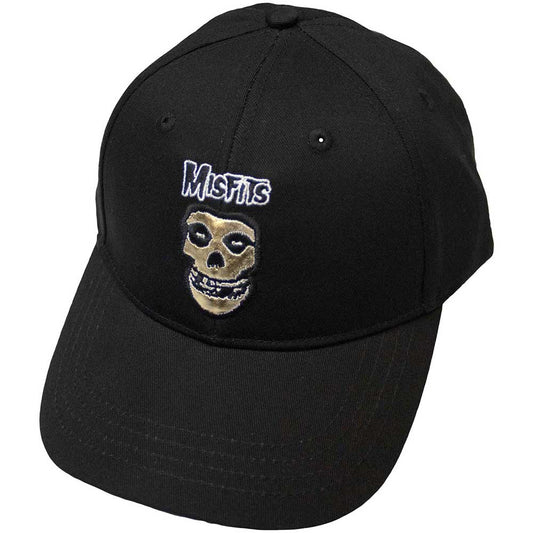 Misfits - Unisex Baseball Cap: Logo & Gold Fiend Product Image