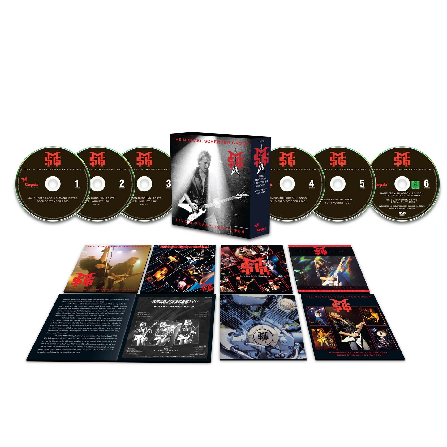 Live and Ready: 1980 - 1984