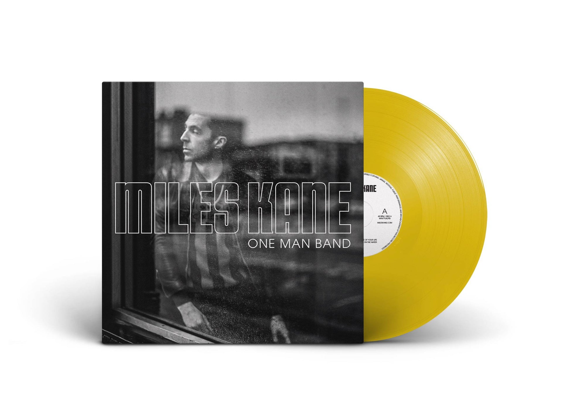 Miles Kane - One Mand Band - Yellow LP .jpg