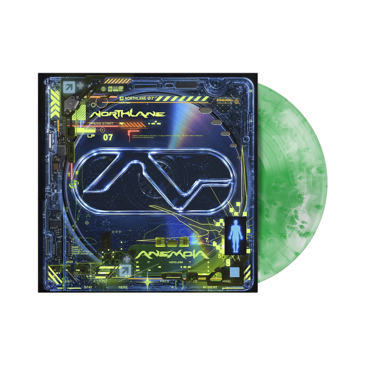 Northlane – Anemoia – Green Cloudy LP packshot