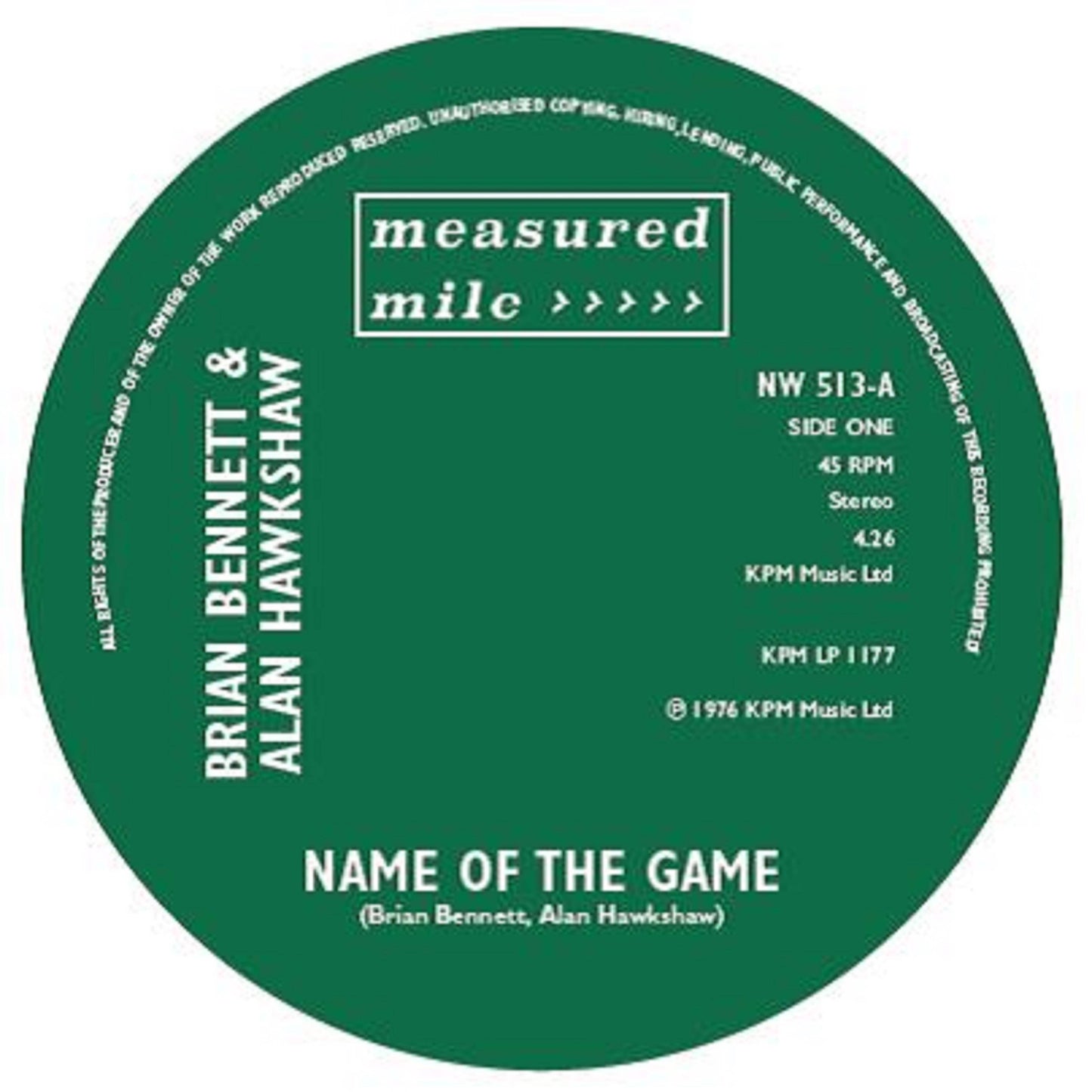 Name of the Game / Cofunktion