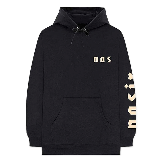Unisex Pullover Hoodie Symbols Back Print