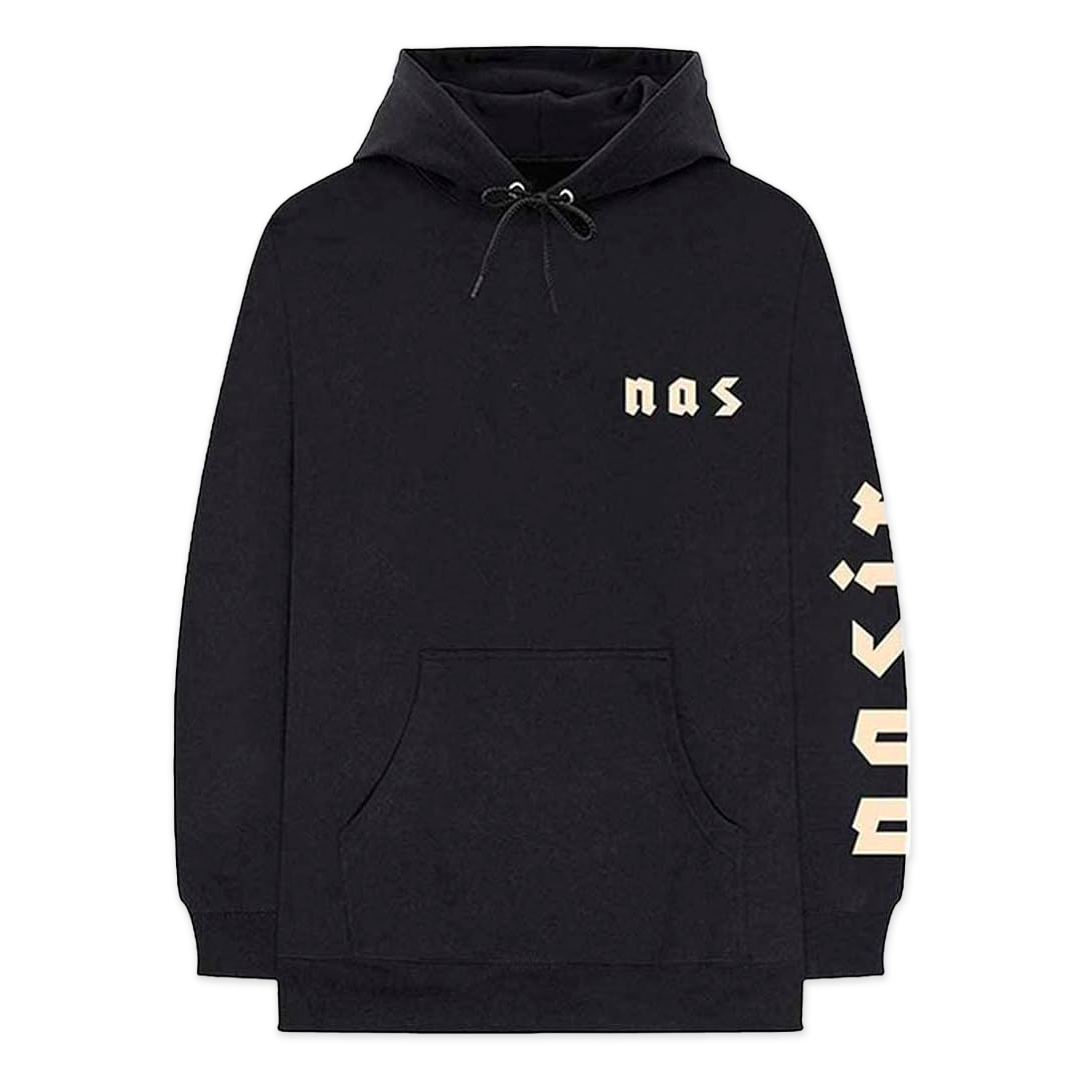 Unisex Pullover Hoodie Symbols Back Print