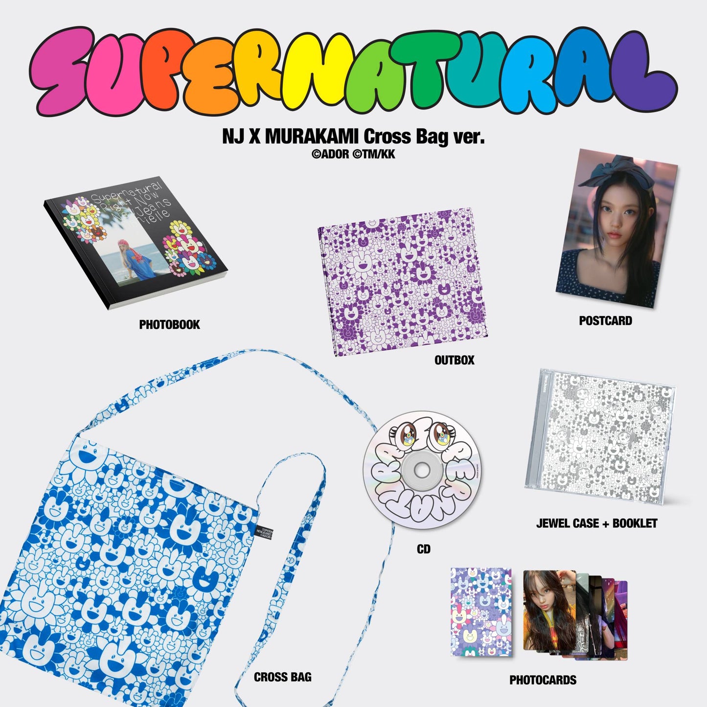 NewJeans - NewJeans 'Supernatural' NJ X MURAKAMI Cross Bag Ver..jpg