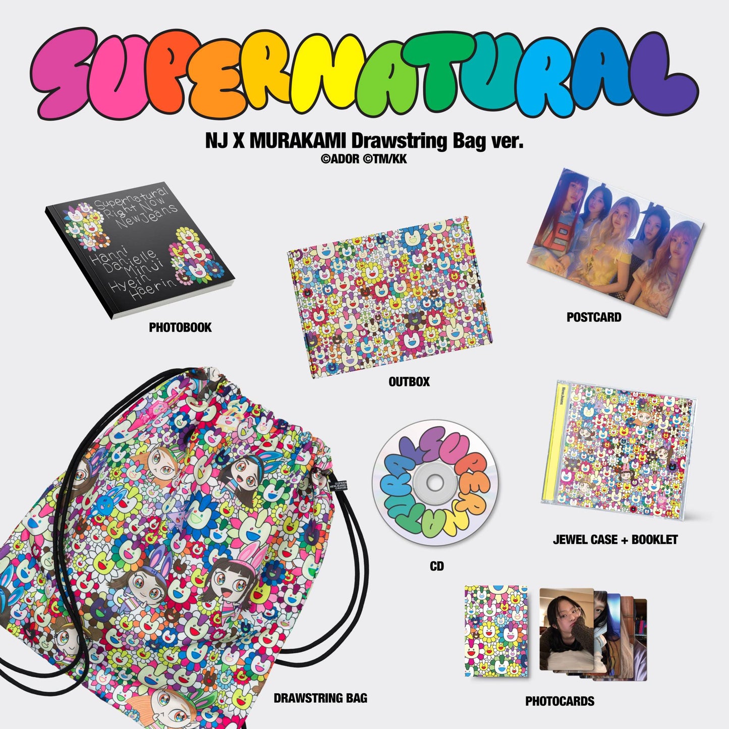 NewJeans 'Supernatural' NJ X Murakami