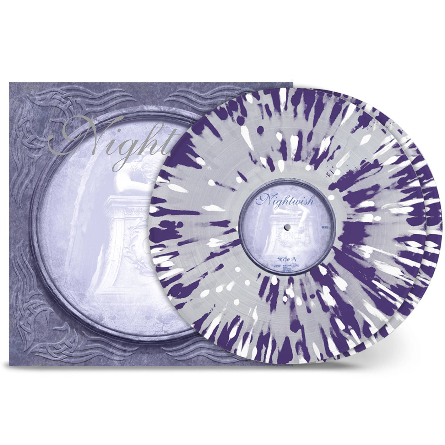 Nightwish - Once (Remastered) 2LP (Clear White Purple Splatter Vinyl).jpg
