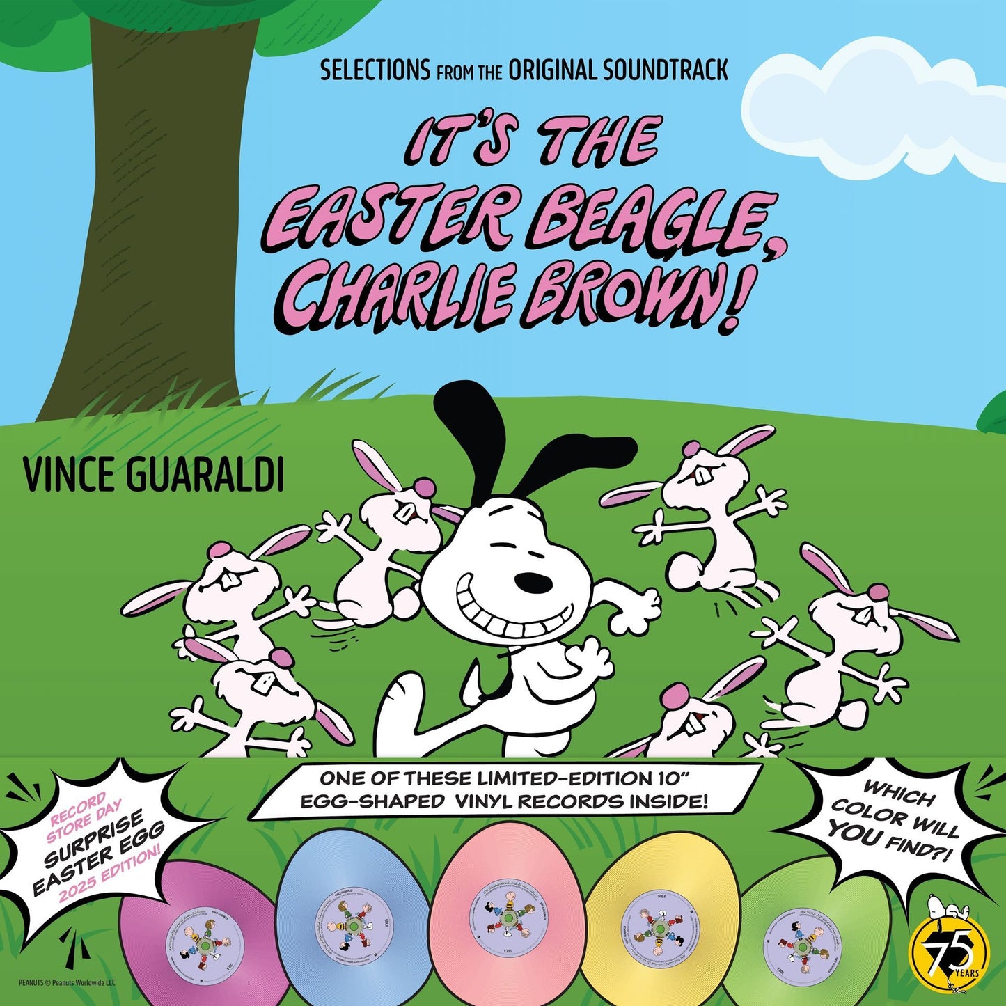 Vince Guaraldi - Selections from It's the Easter Beagle, Charlie Brown (OST - Peanuts 75th An. Mystery Easter Egg Edition) Product Image