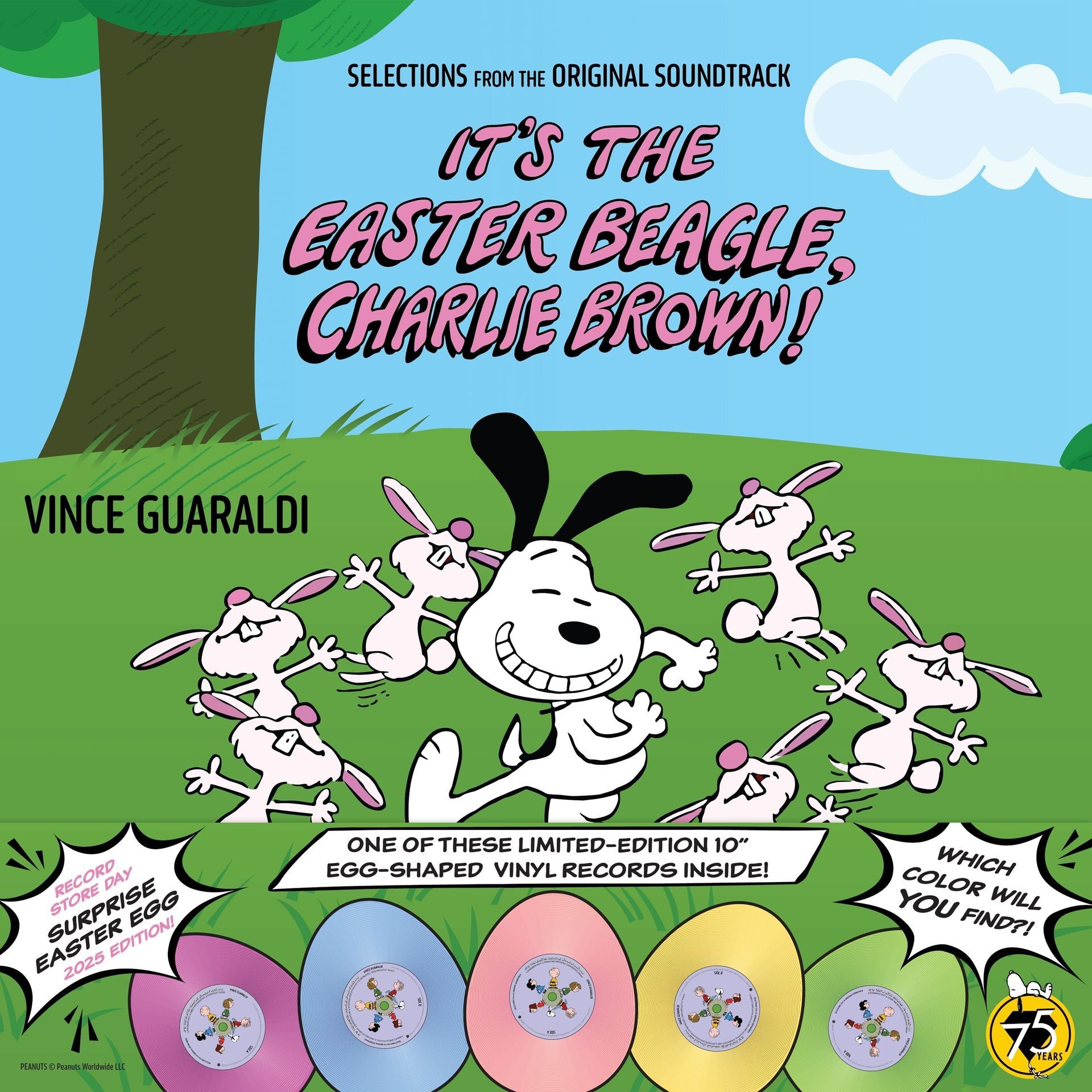 Vince Guaraldi - Selections from It's the Easter Beagle, Charlie Brown (OST - Peanuts 75th An. Mystery Easter Egg Edition) Product Image