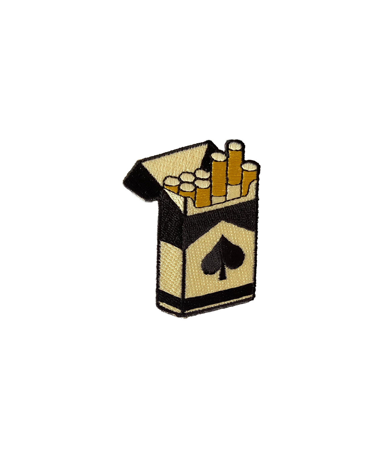 Oxford Pennant - Pack of Cigarettes Embroidered Patch Product Image