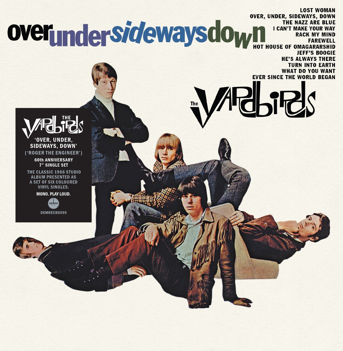 Over, Under, Sideways, Down – Roger The Engineer 60th Anniversary 7” Singles Set