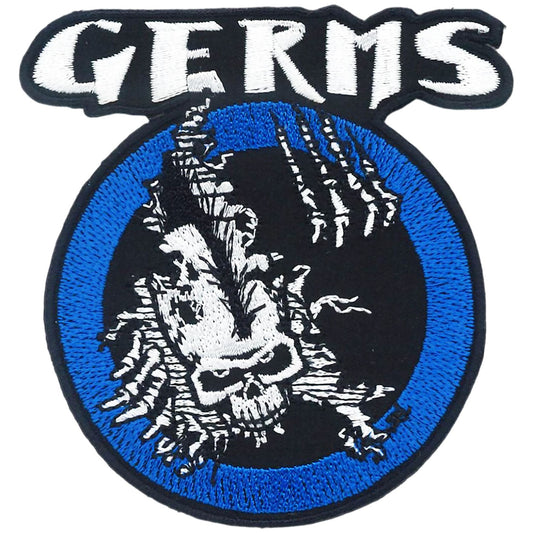 Germs Skull Logo 3.25"x3.4" Patch