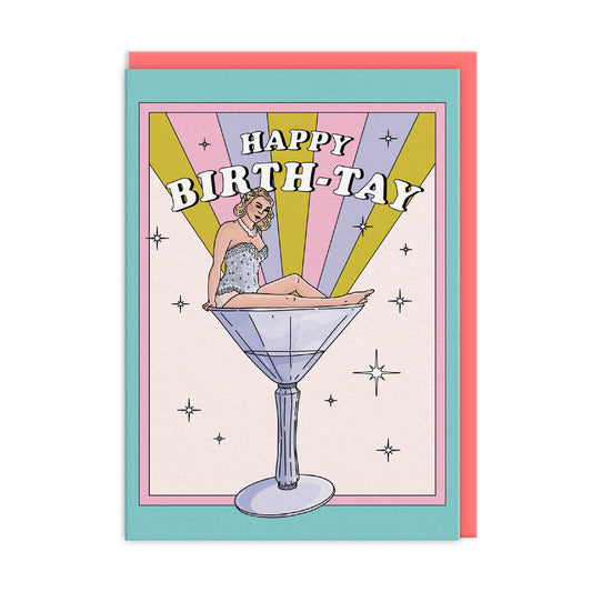 Happy Birth Tay Greeting Card by Ohh Deer