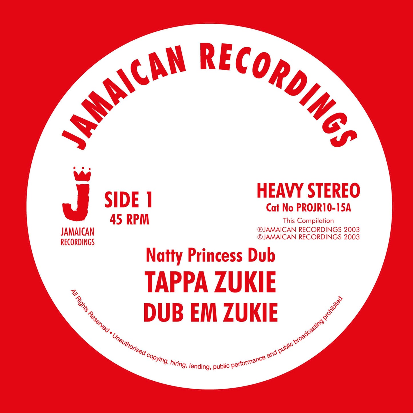 Natty Princess Dub / Rock You Rock / Dub Hypocrites