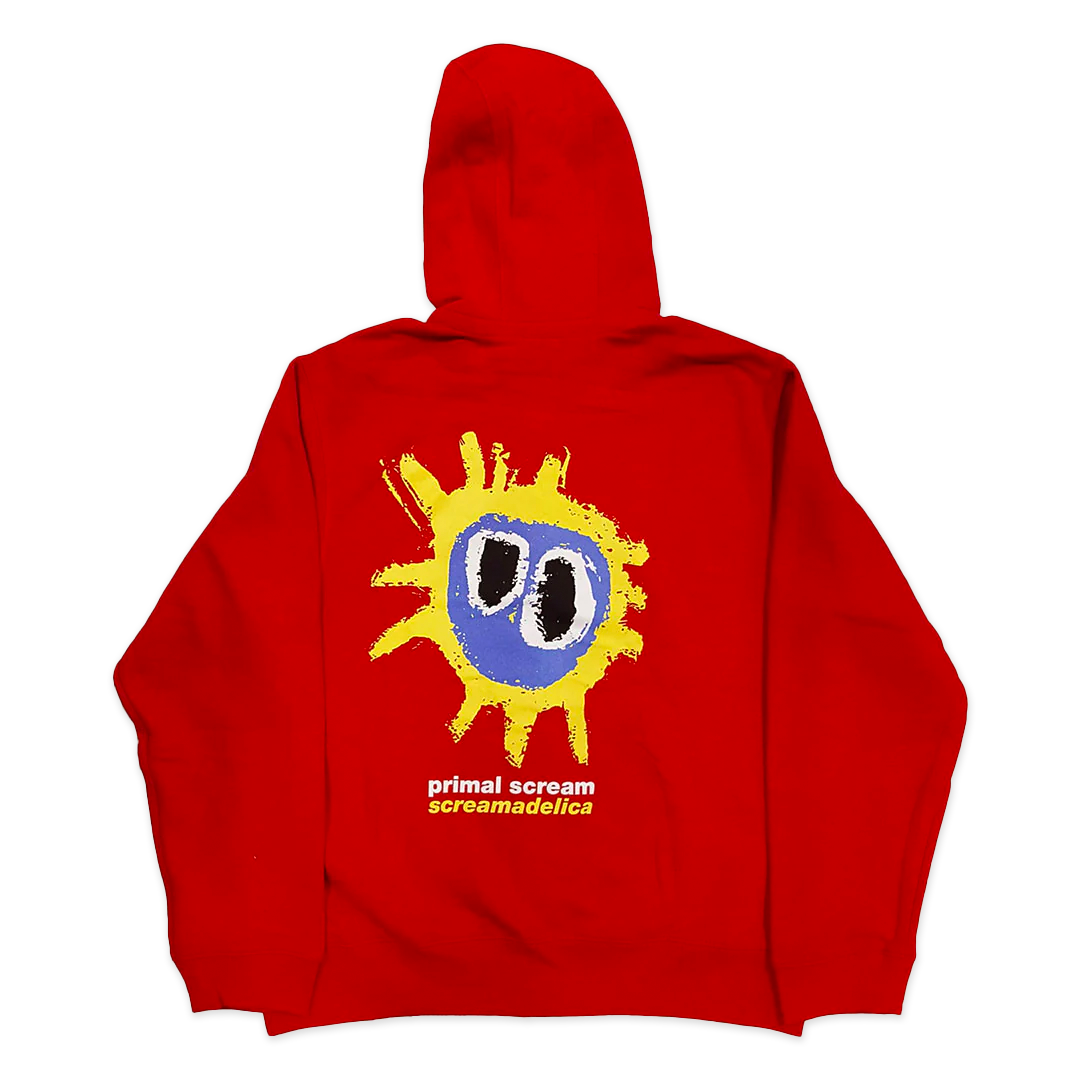 Unisex Zipped Hoodie Screamadelica Back Print
