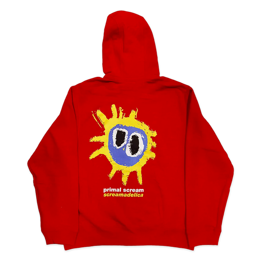 Unisex Zipped Hoodie Screamadelica Back Print