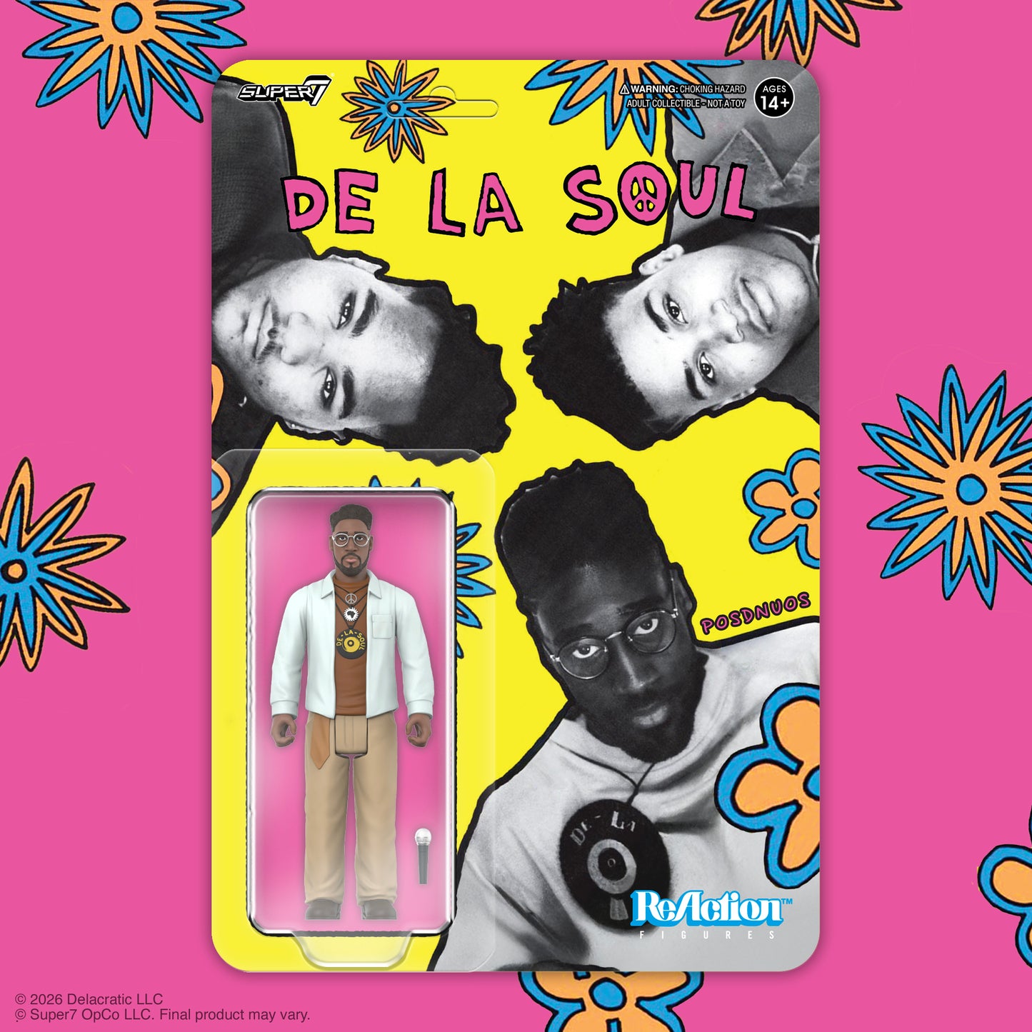 De La Soul  ReAction Figures Wave 01