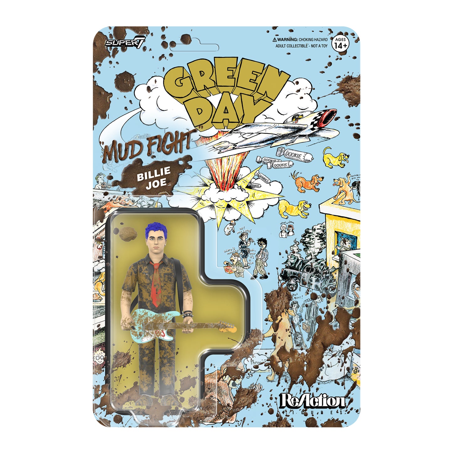 Green Day ReAction Figures Wave 01 (Mud Fight)