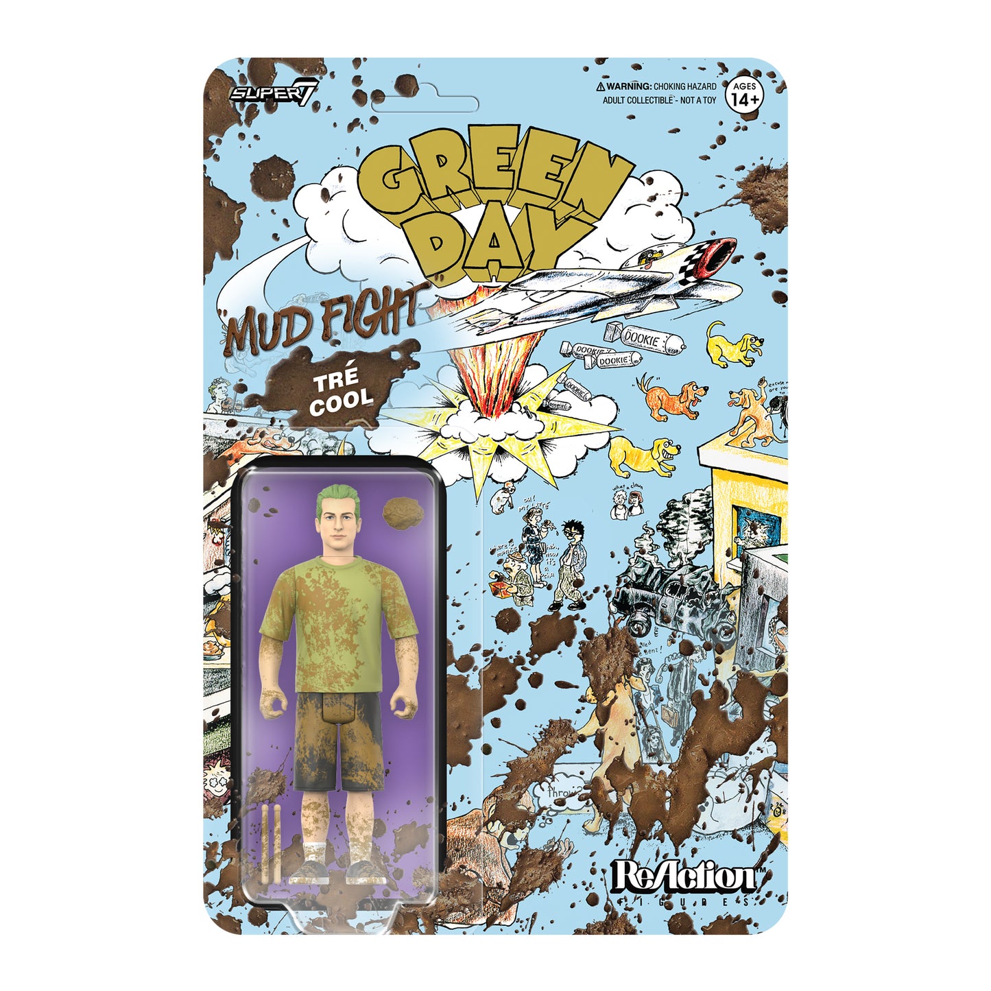 Green Day ReAction Figures Wave 01 (Mud Fight)