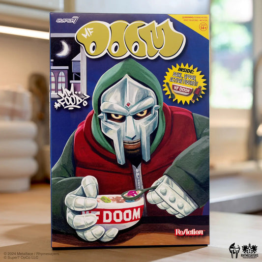 MF DOOM ReAction Figures Wave 2 MF DOOM (Mm..Food)
