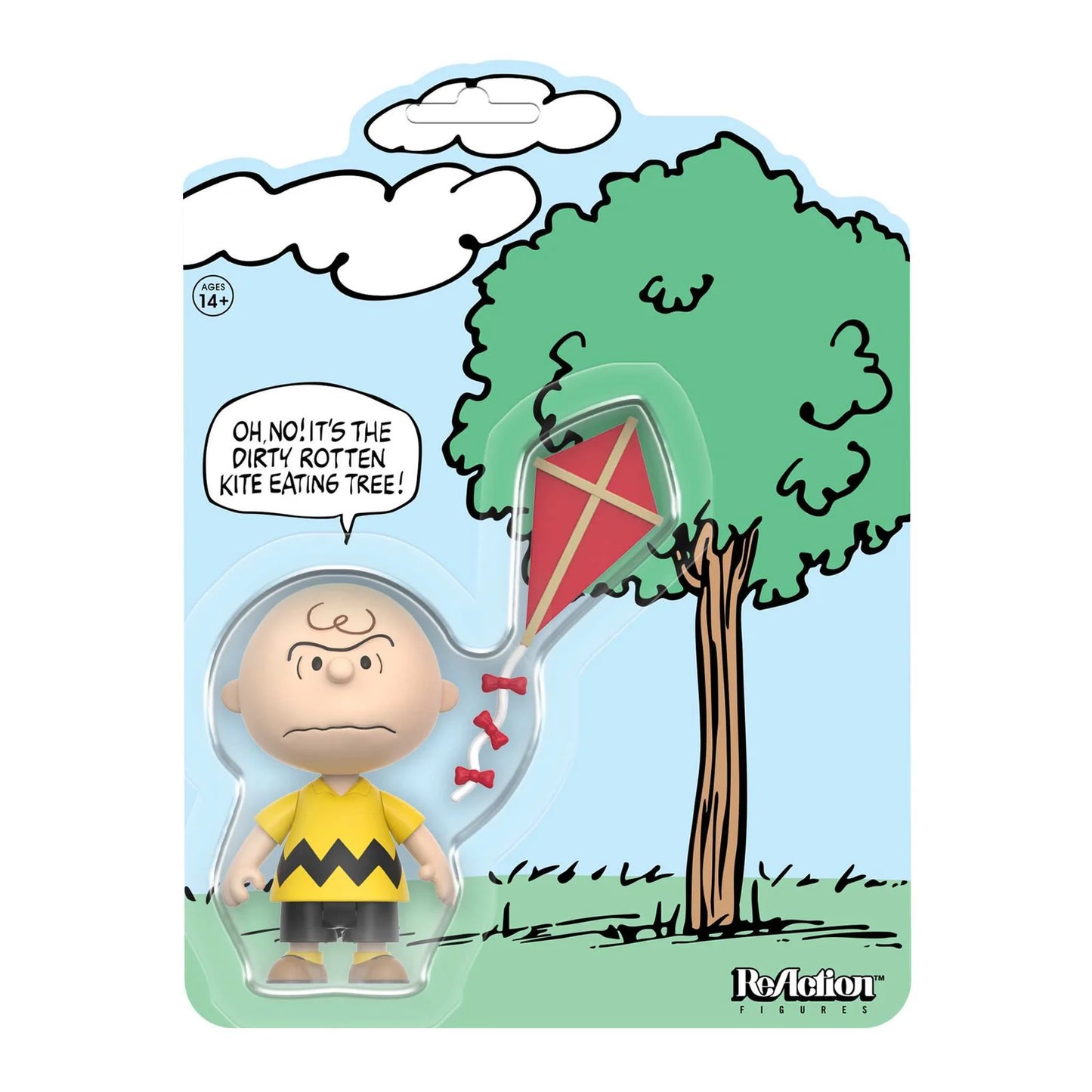 Peanuts Reaction Figures - Charlie Brown And The Kite-Eating Tree  (Comic Panel)