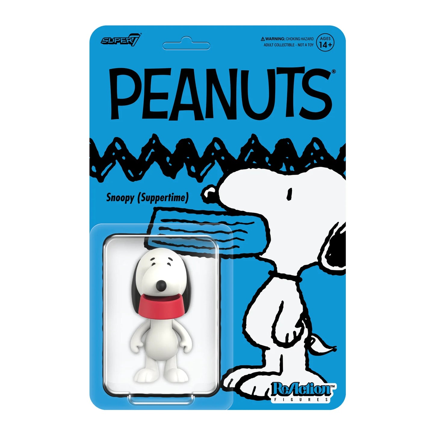 Peanuts Reaction Figures Wave 09 - Snoopy (Suppertime)
