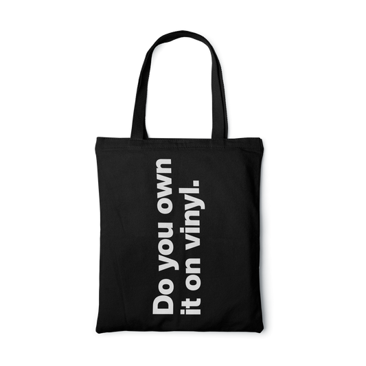 Do you own it on vinyl? - Tote Bag