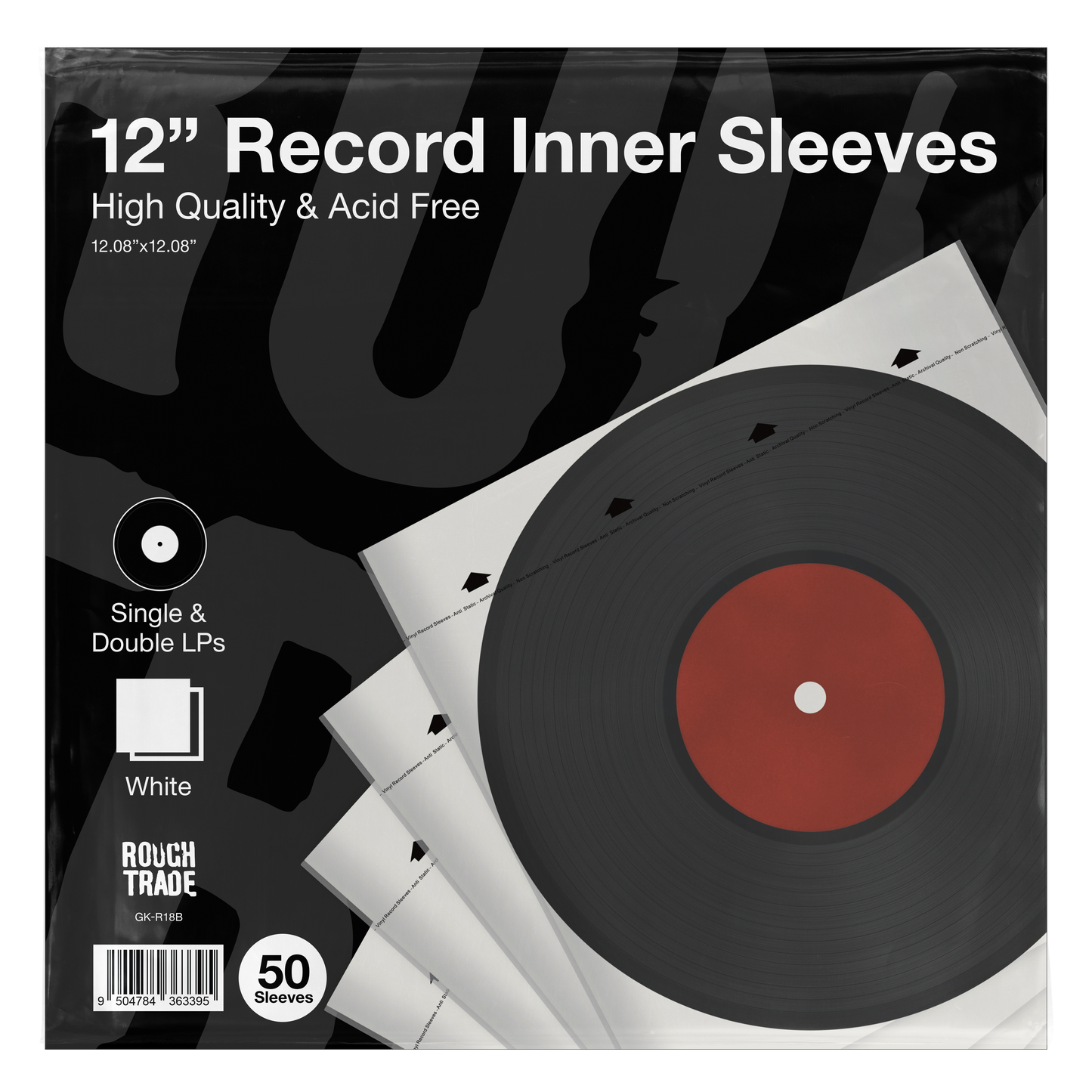 Paper Rice Inner Sleeves x 50