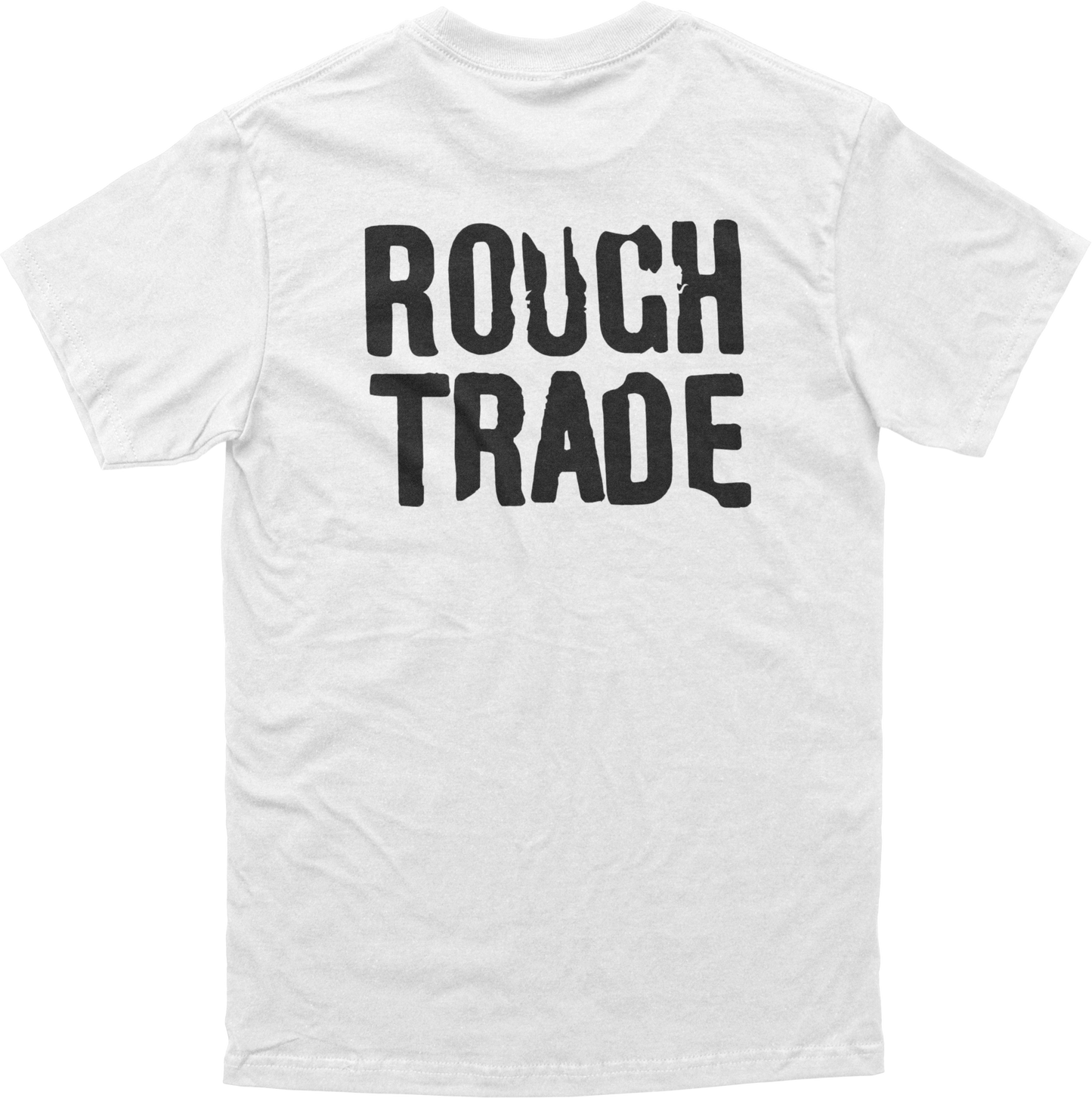 Rough Trade 'Classic' logo - T-Shirt - White