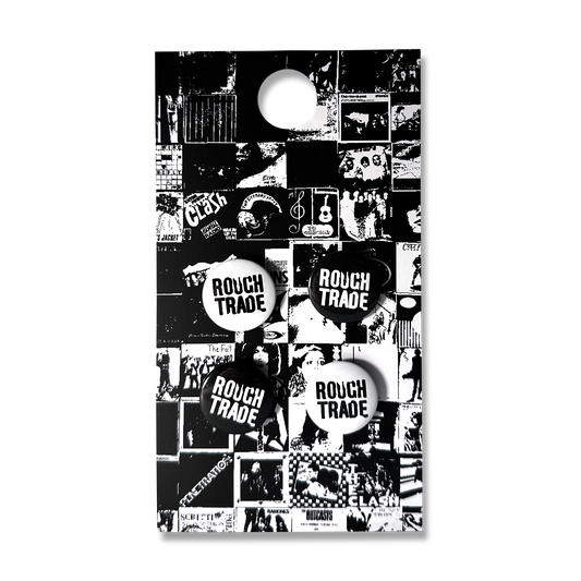 Rough Trade Button Badges - 4 Pack