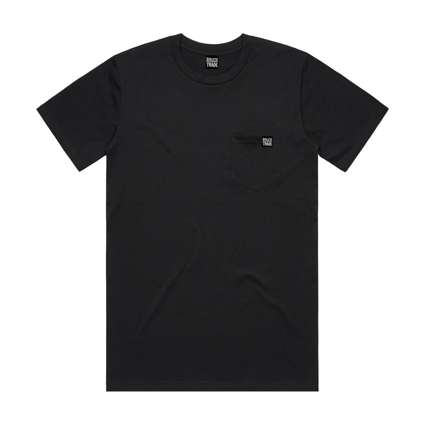 Rough Trade 'Pocket' - T-Shirt - Black