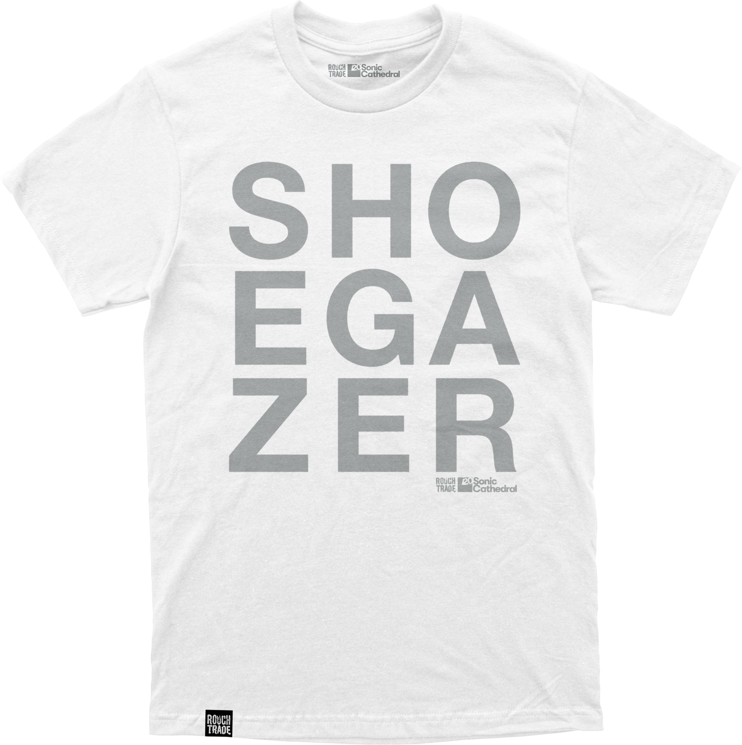 Rough Trade x Sonic Cathedral - 20th Anniversary - T-Shirt - White
