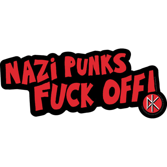Dead Kennedys F*ck Off! 6.5"x2.75" Sticker