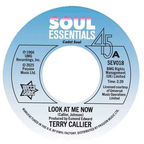 Terry Callier - Look At Me Now Product Image