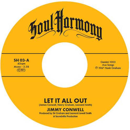 Let It All Out / I'm So Glad
