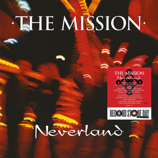 Mission - Neverland (30th Anniversary) (Translucent Red and Translucent Yellow Vinyl) Product Image