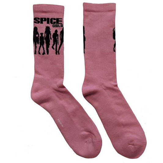 Spice Girls - Unisex Ankle Socks: Silhouette Product Image