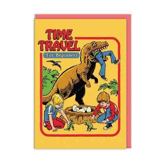 Time Travel Greeting Card by Ohh Deer
