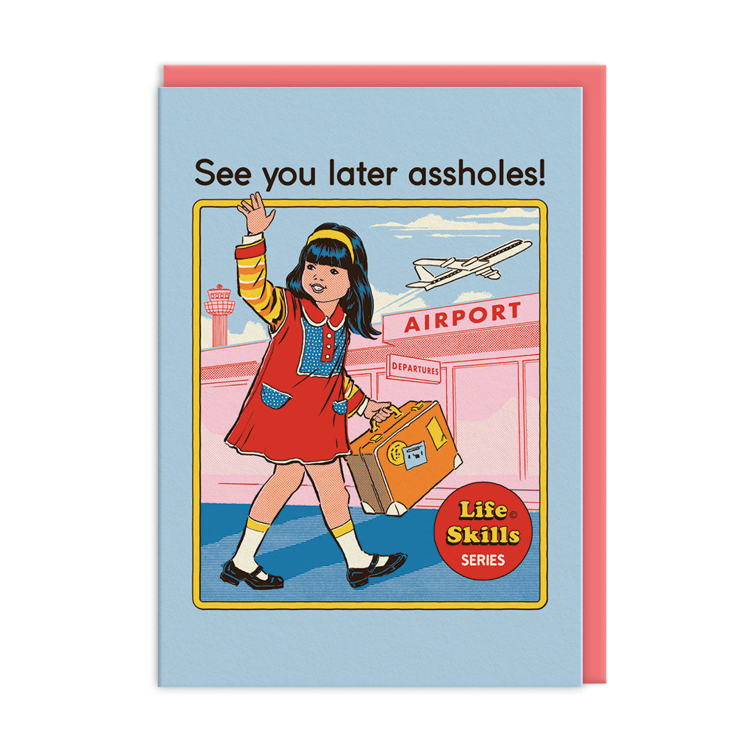 See You Later Greeting Card by Ohh Deer