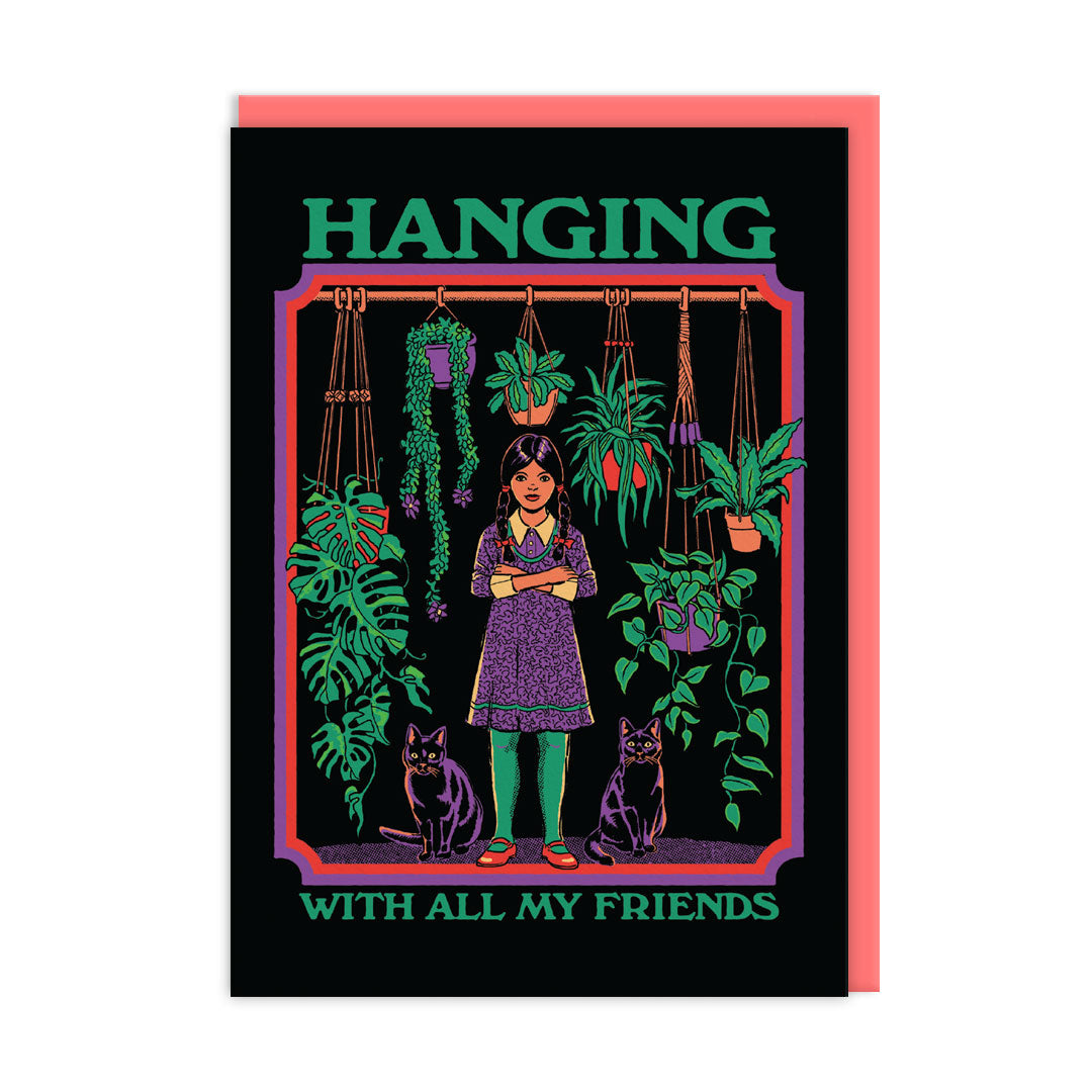 Hanging With All My Friends Greeting Card by Ohh Deer
