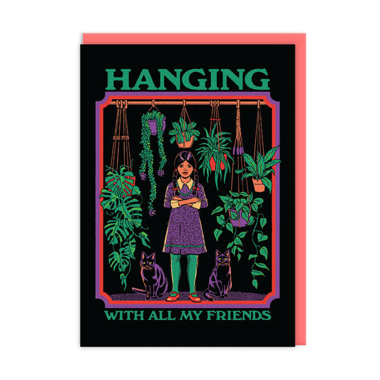 Hanging With All My Friends Greeting Card by Ohh Deer