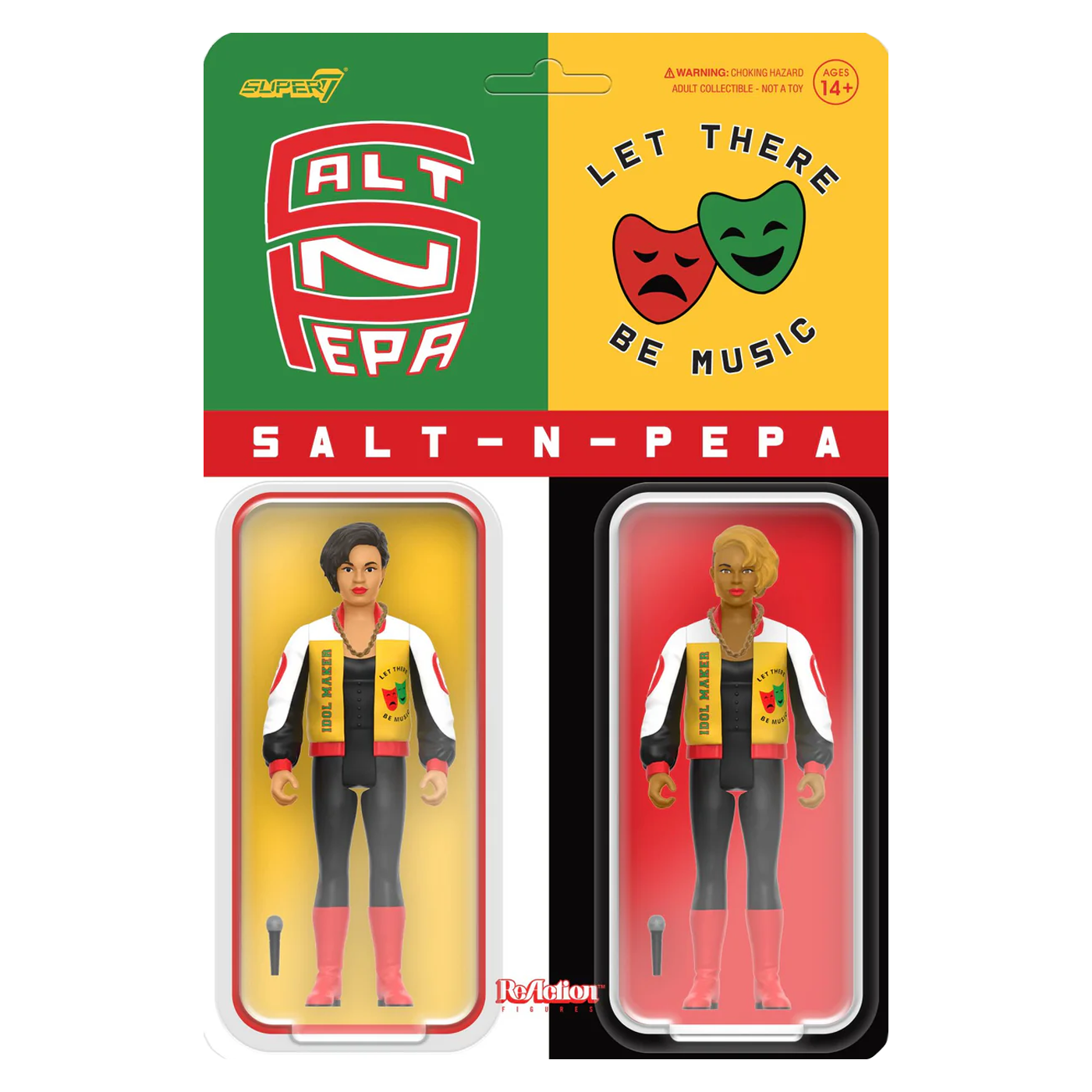 Salt-N-Pepa Reaction Figures - Salt-N-Pepa (2-Pack)