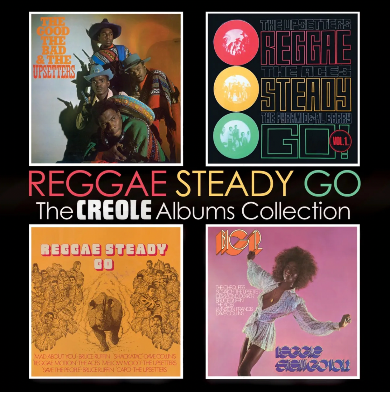 Reggae Steady Go - The Creole Albums Collection 1970 - 1972