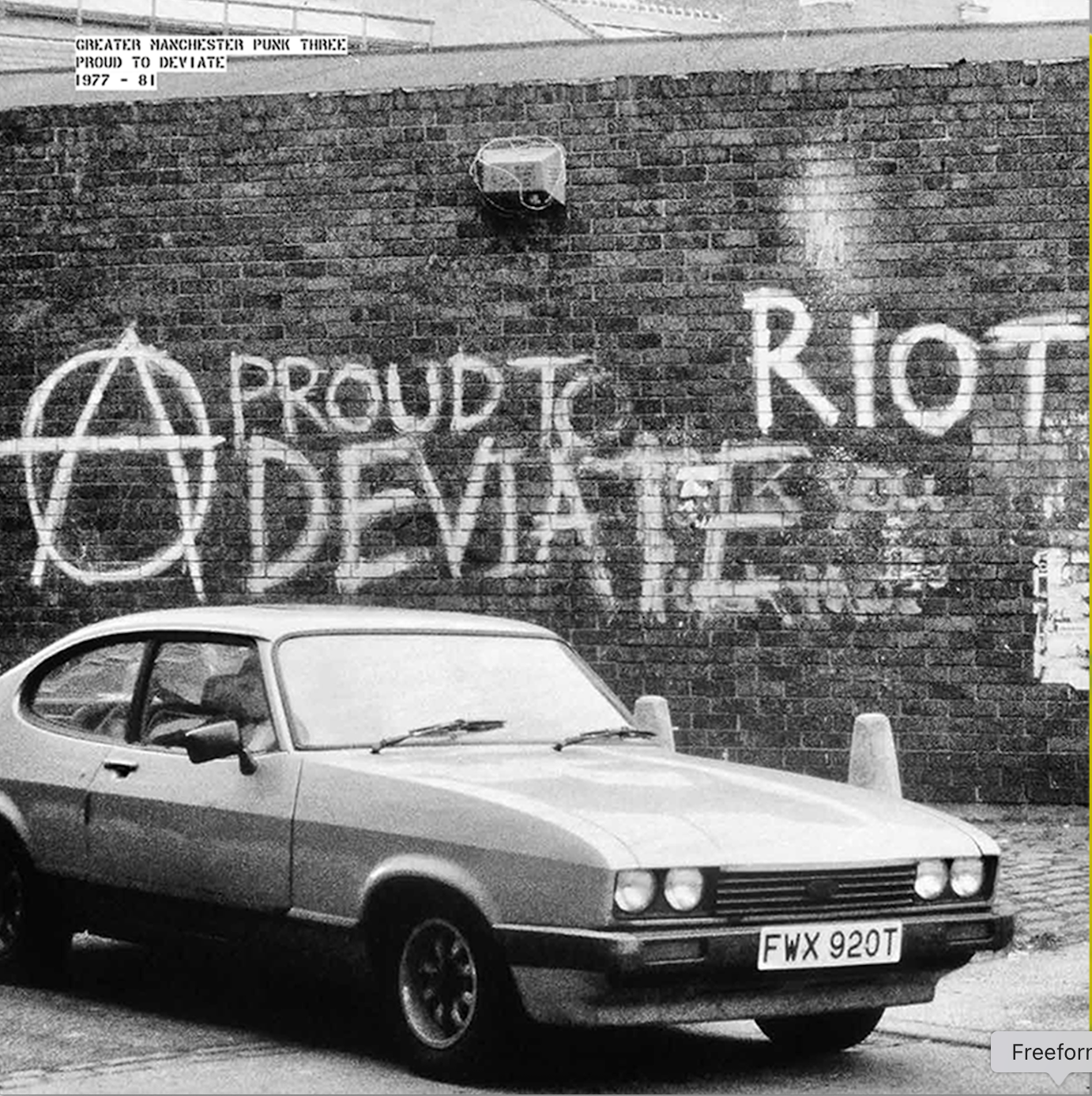 Greater Manchester Punk Vol 3  (Proud To Deviate)