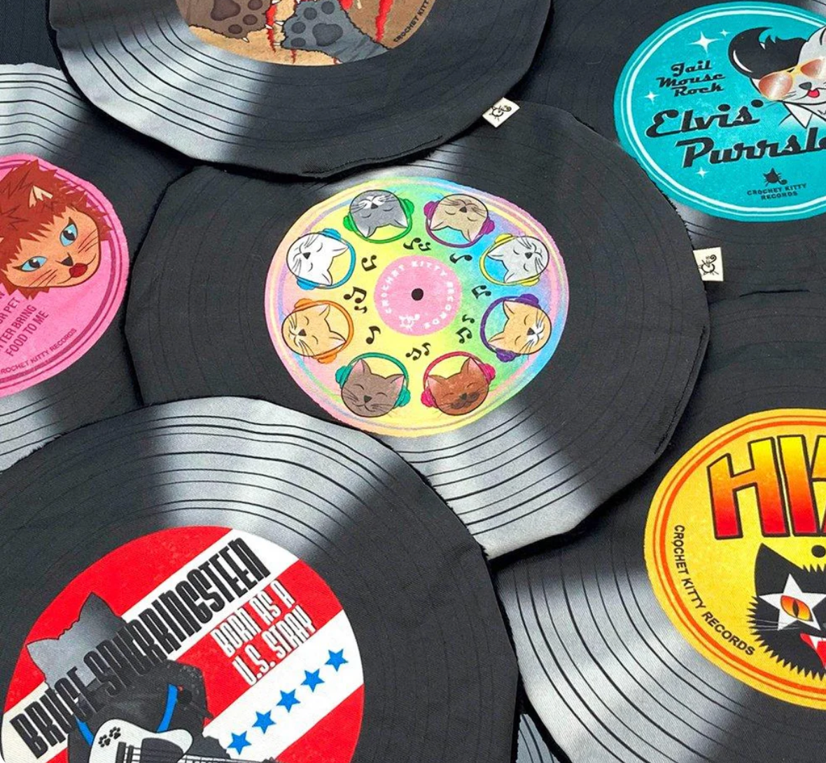 Record Cat Mats