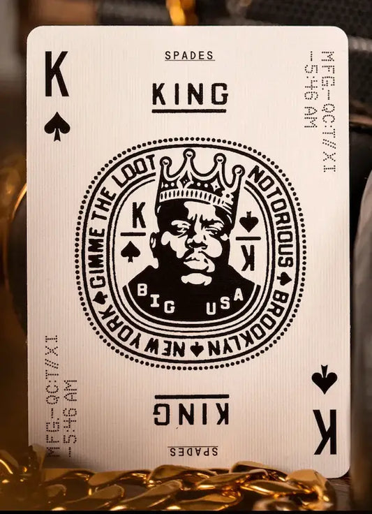 Notorious B.I.G. Playing Cards