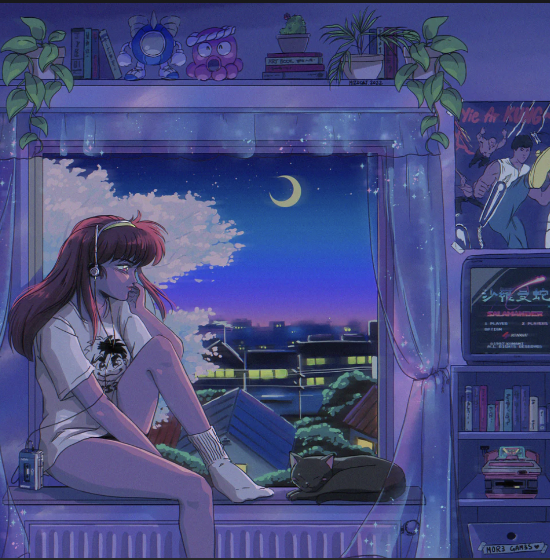 Konami Lo-fi Beats To Chill To